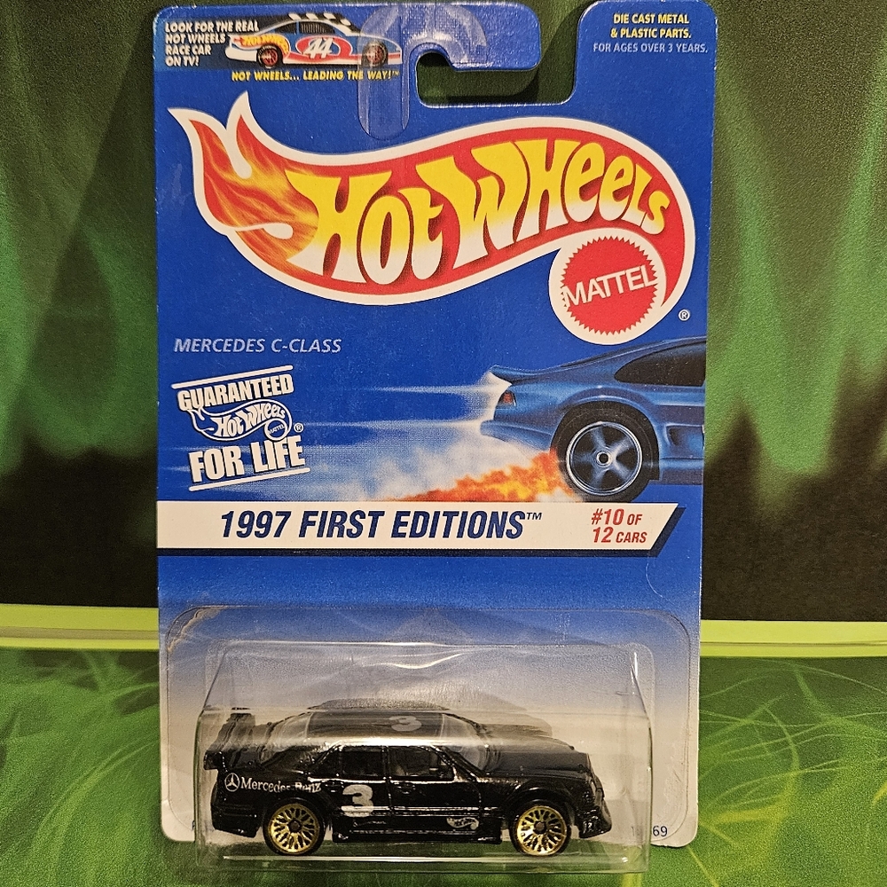 HotWheels 1997 First Editions Mercedes C-Class Die-Cast Car